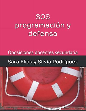 Libro SOS PROGRAMACIÓN Y DEFENSA